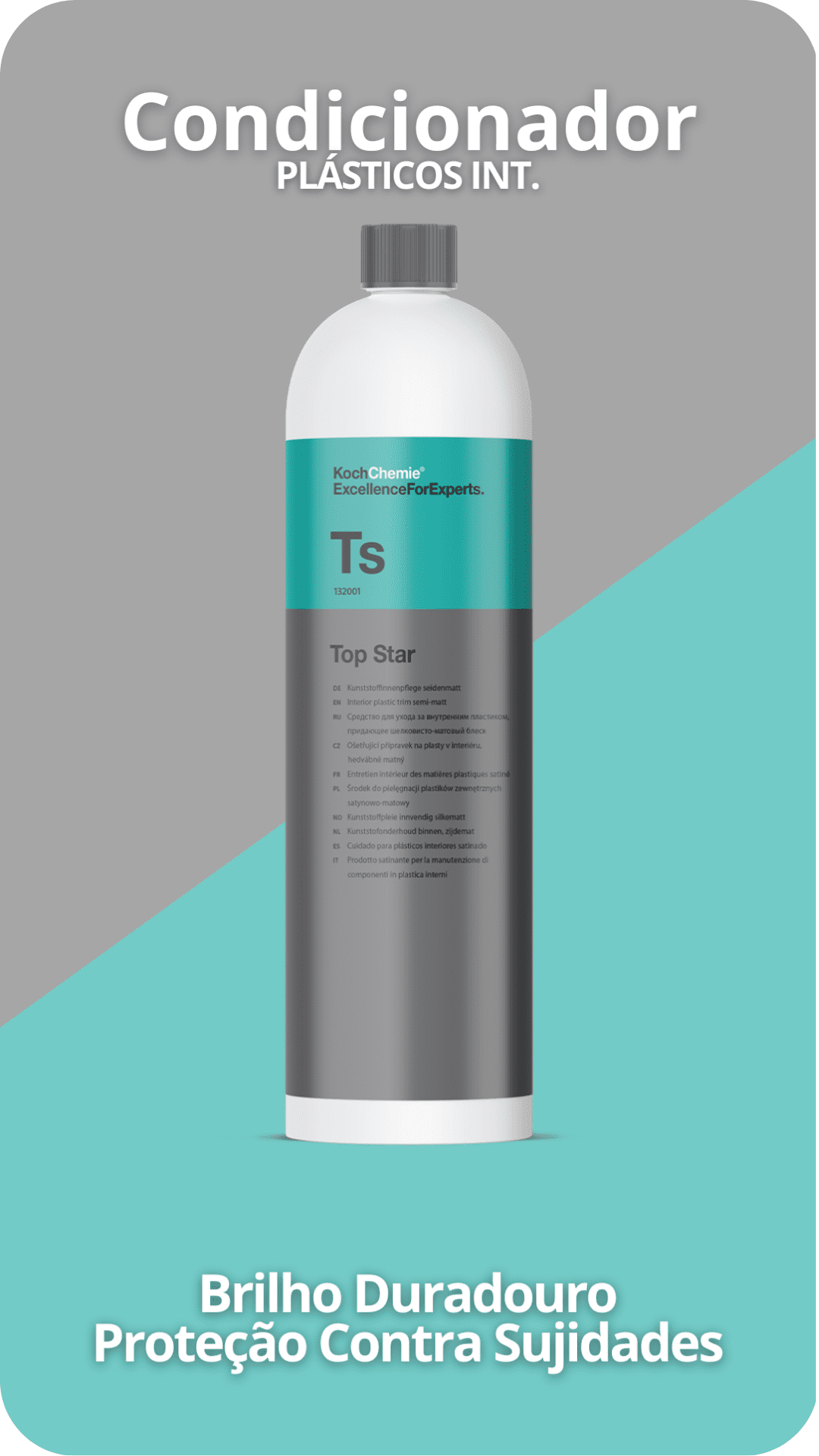 Koch Chemie Top Star “TS” - Acondicionador de plásticos para interiores