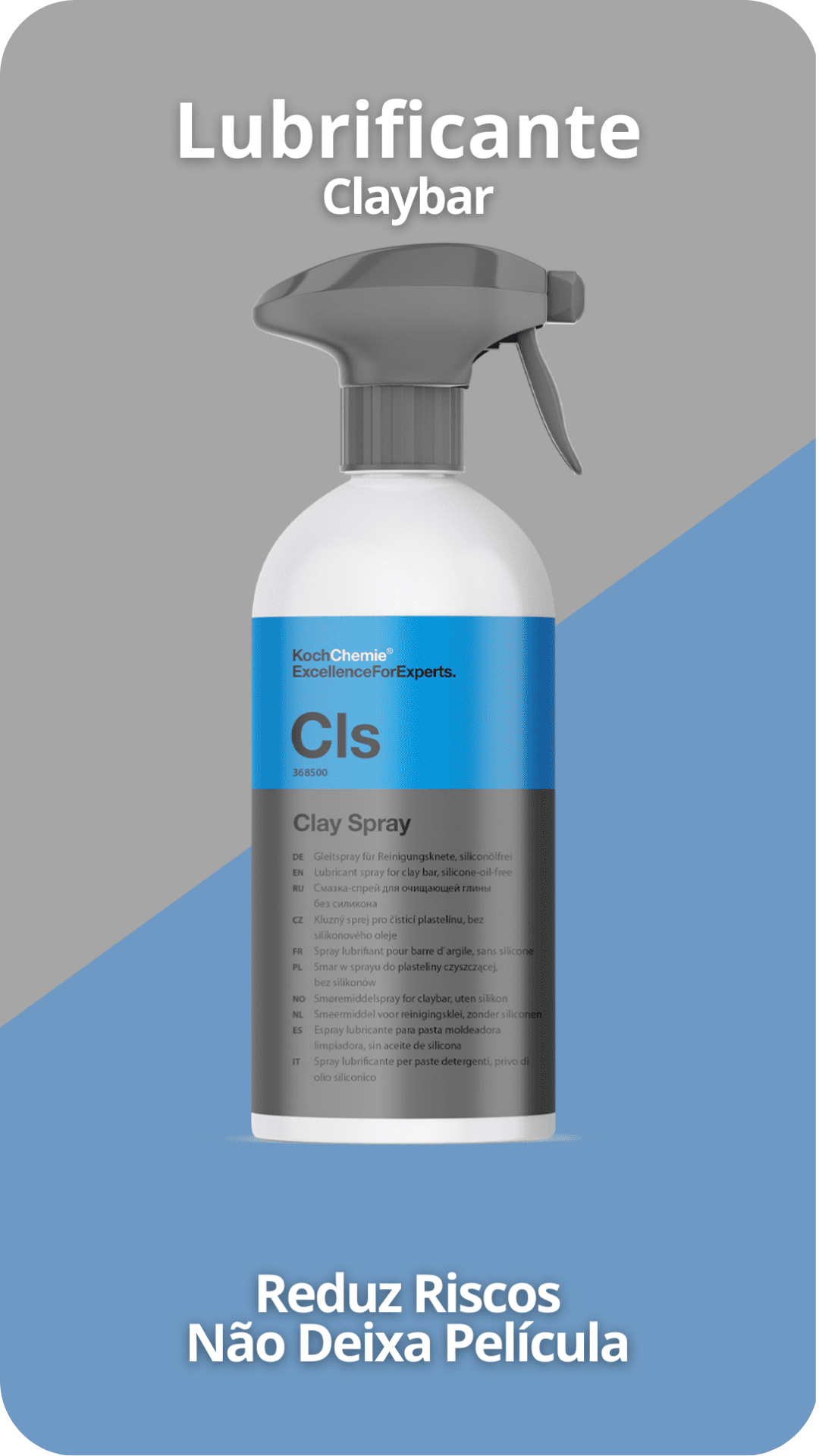 Koch Chemie Clay Spray «Cls» - Lubricante para ClayBar 500 ml