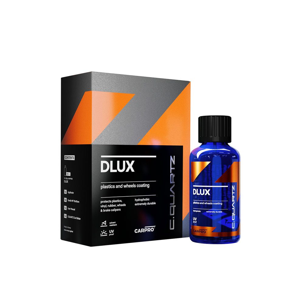 CarPro CQuartz DLUX 30ml Kit - Recubrimiento para Ruedas y Plásticos