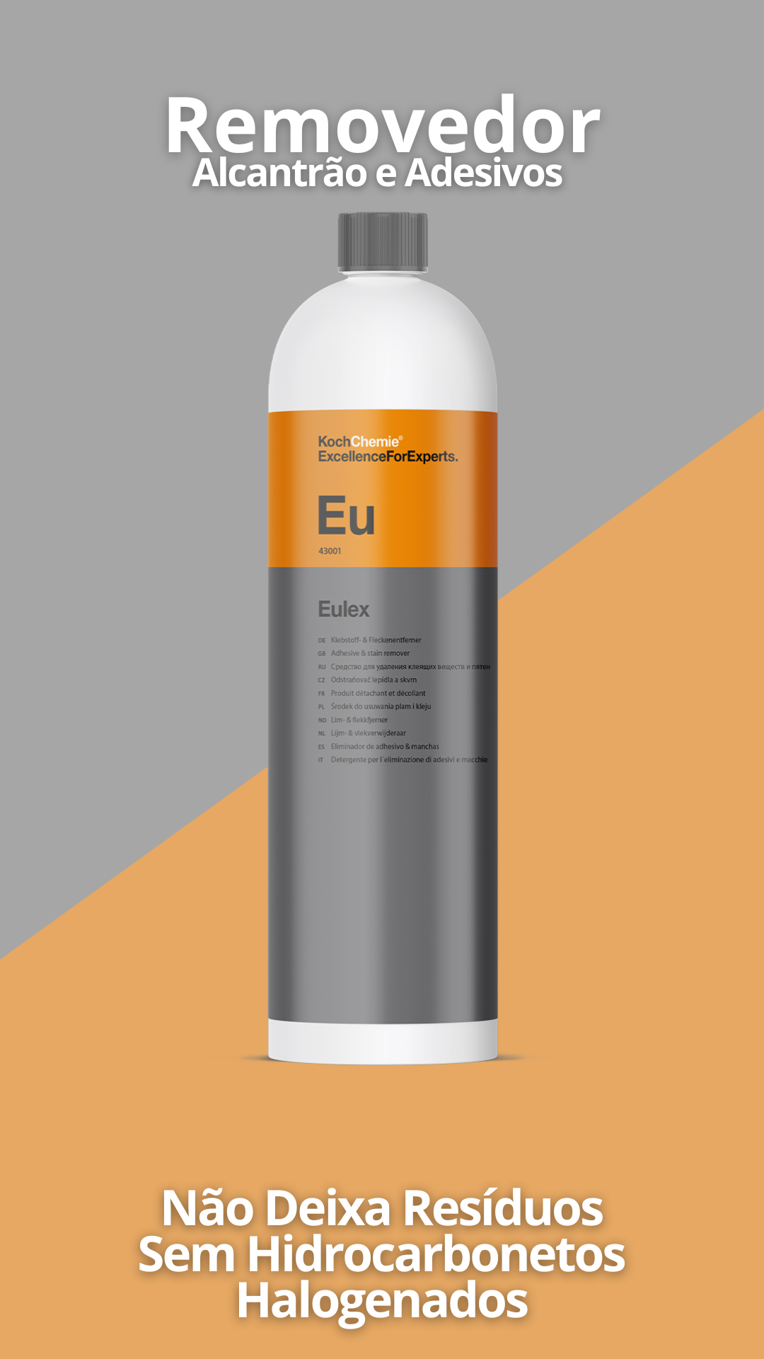 Koch Chemie Eulex "Eu" - Removedor de Alcatrão e Adesivos 1L