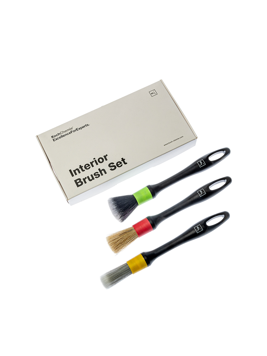Koch Chemie - Pack de cepillos para interiores