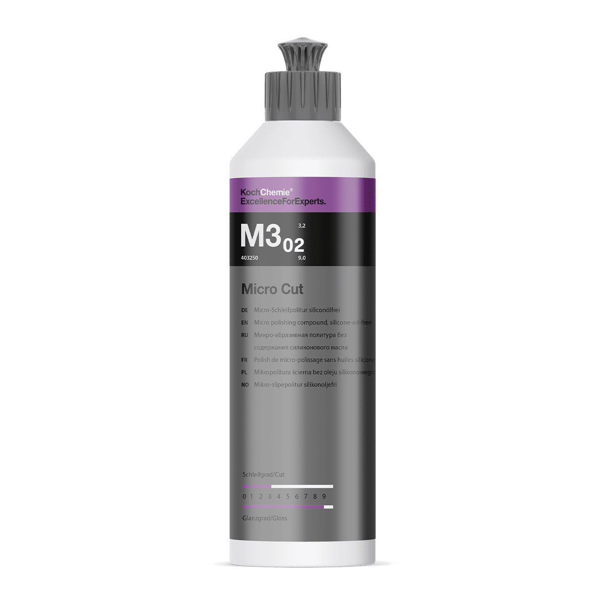 Koch Chemie Micro Cut “M3.02” 250ml - Composto de Polimento Suave