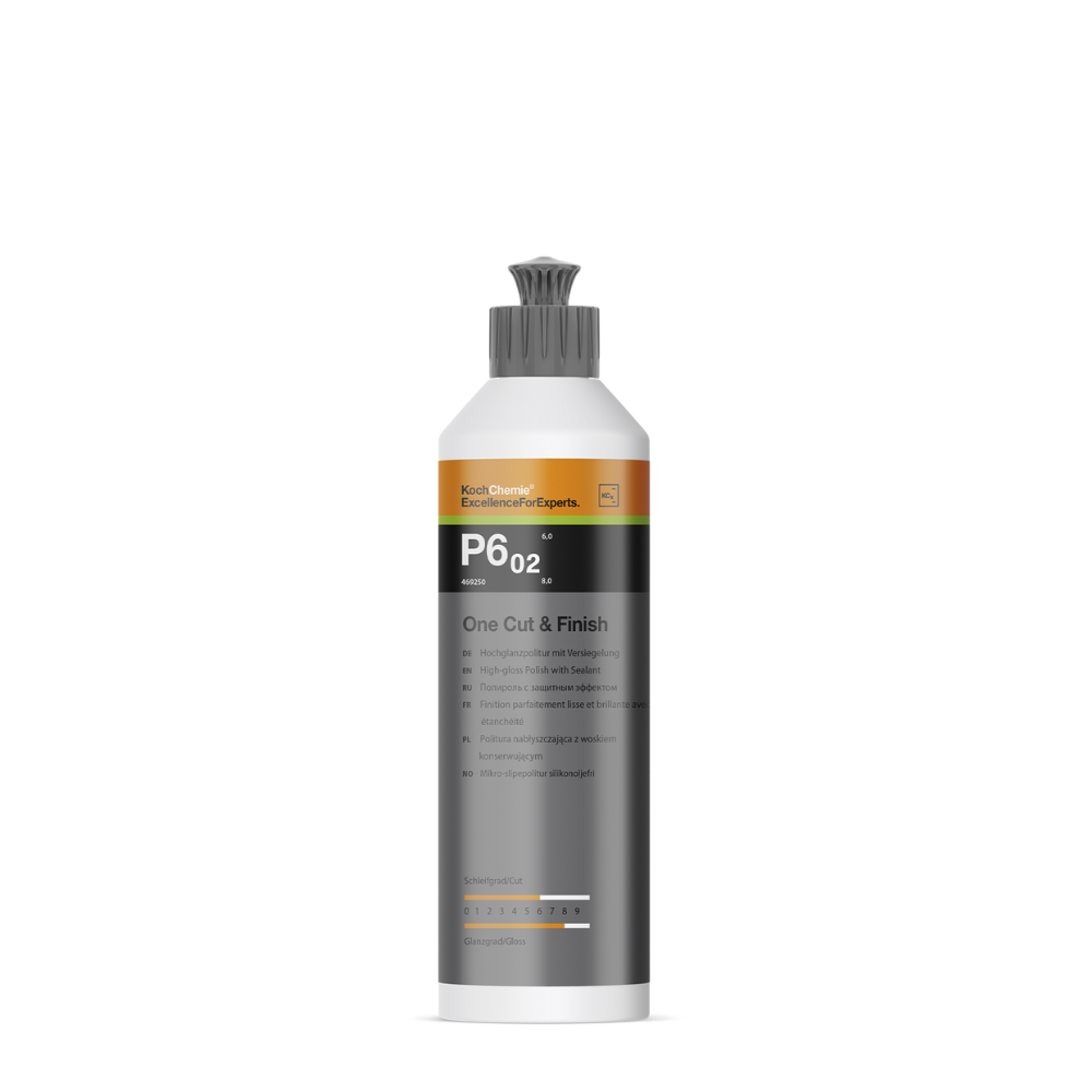 Koch Chemie One Cut & Finish P6.02 250 ml - Compuesto de pulido de corte con sellador