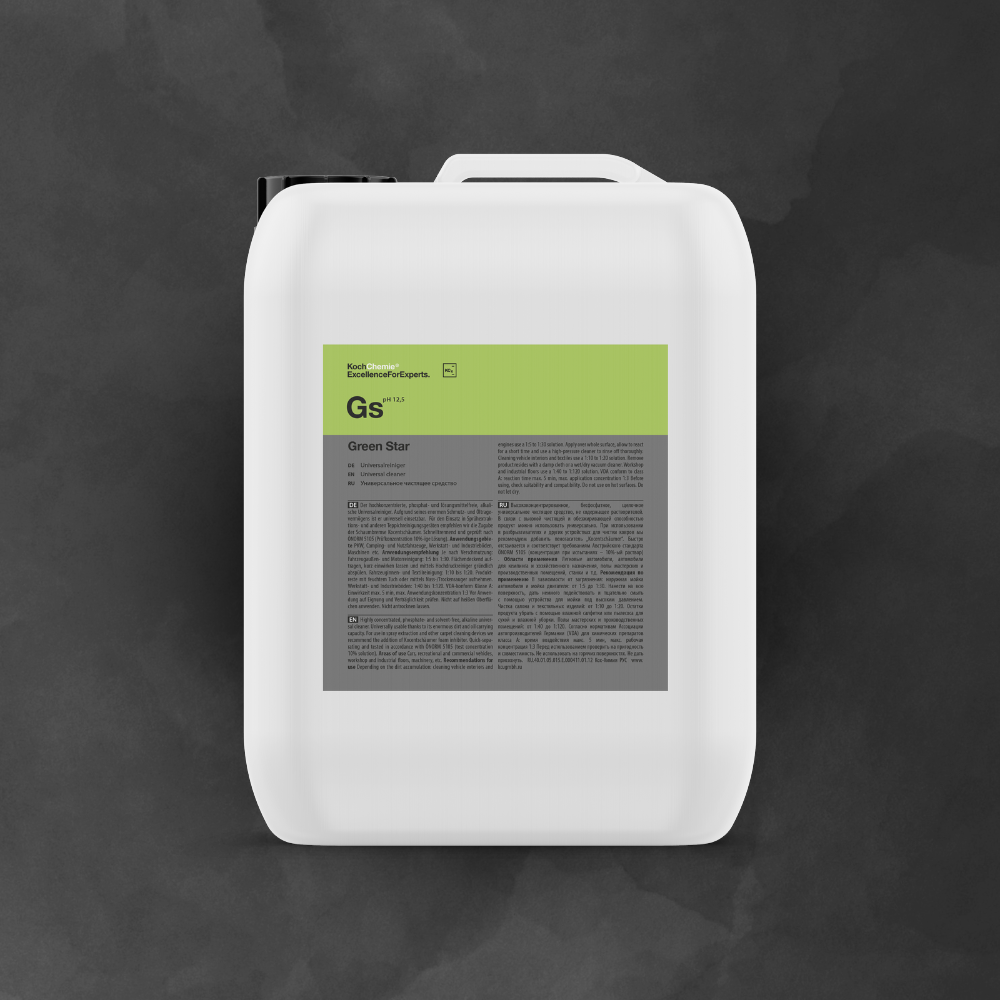 Koch Chemie Green Star “Gs” - Limpa Tudo Concentrado APC