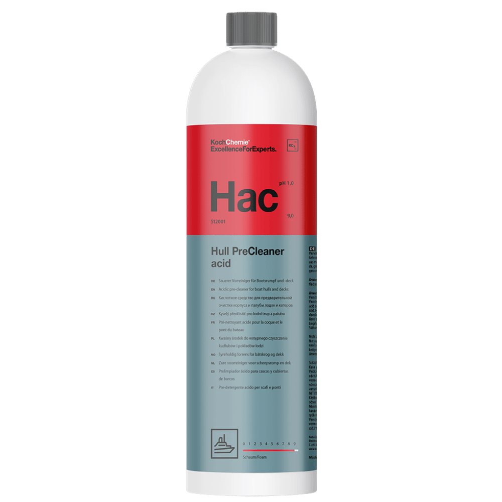 Koch Chemie Hull PreCleaner Acid Hac - Nautical Acid Pre-Wash 1L