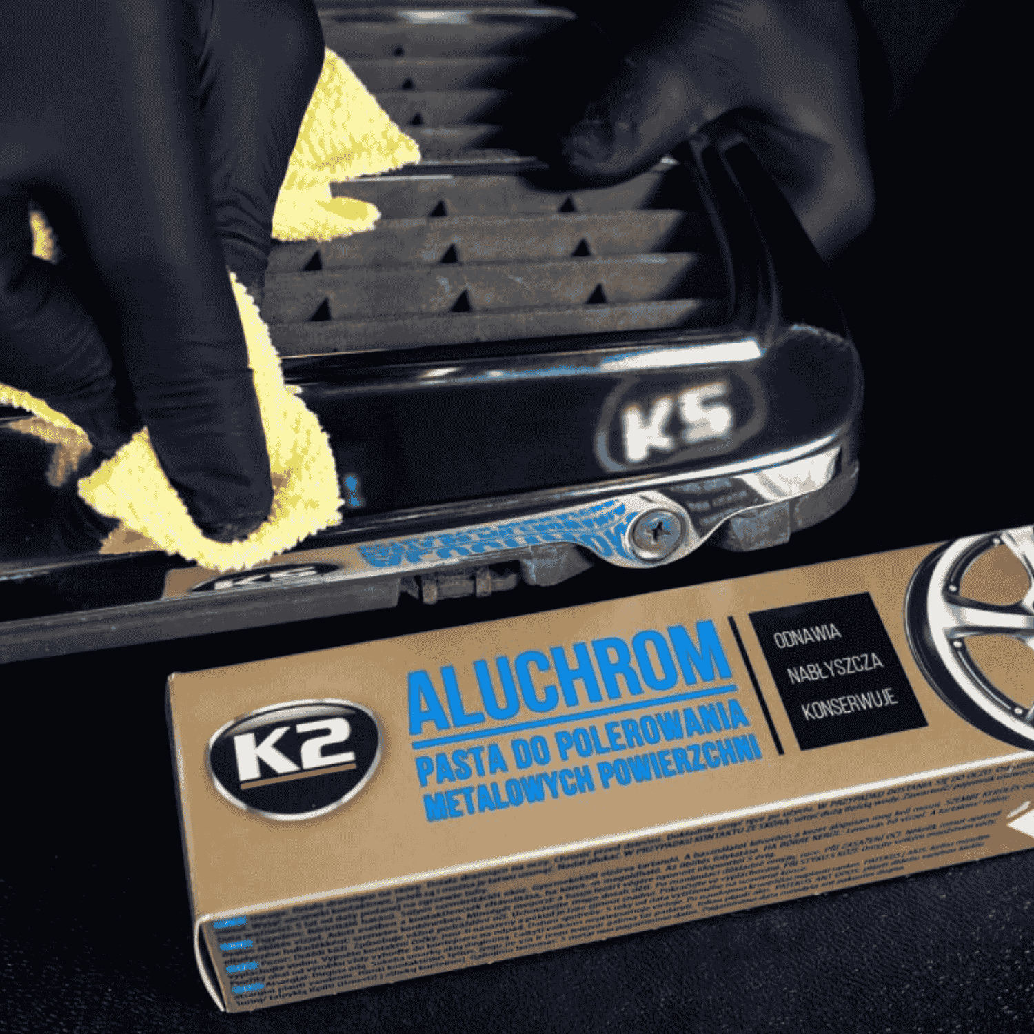 K2 Aluchrom - Pulido de cromo y aluminio