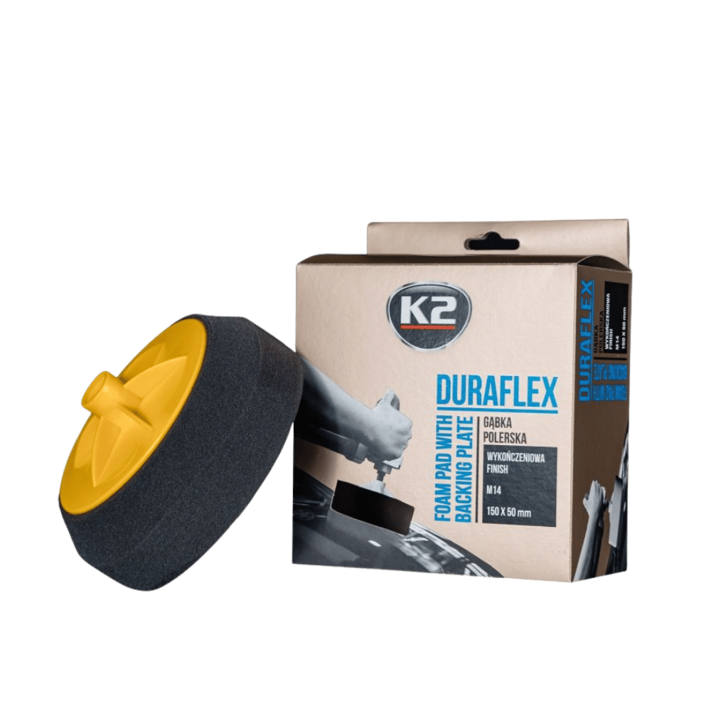 K2 Duraflex Finishing Black M14 - Finishing Pad 150x50 mm