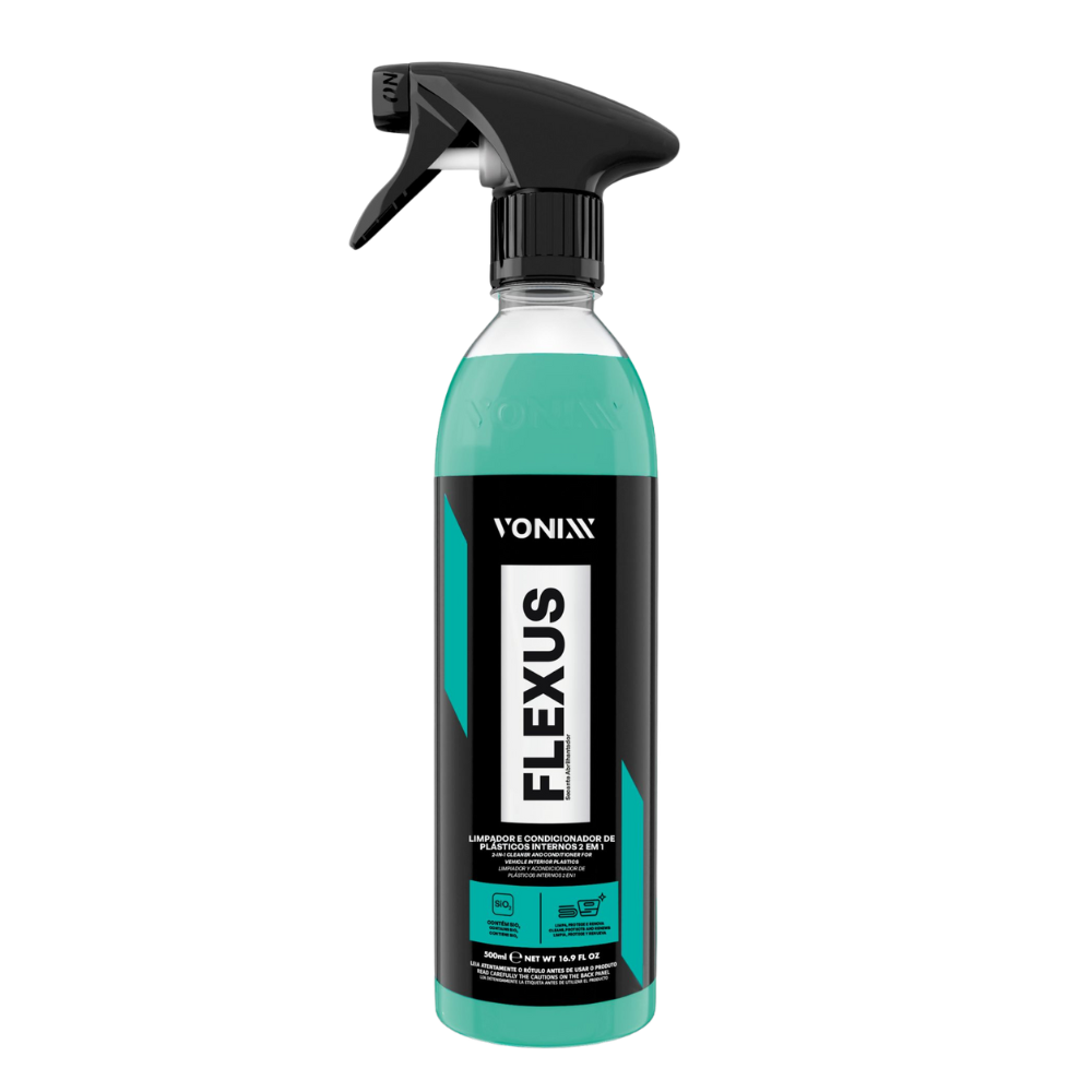 Vonixx Flexus 500 mL - Limpa Plasticos e Acondicionador
