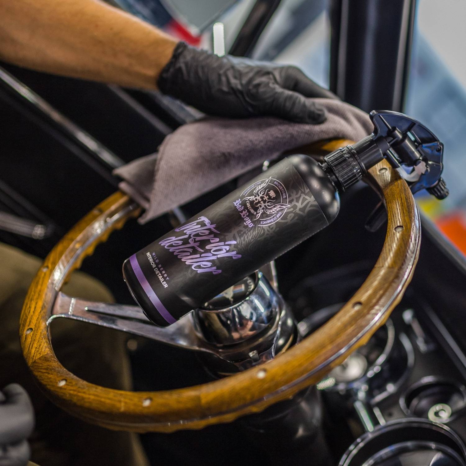 BadBoys Interior Detailer Wild Berry - Interior Cleaning with Scent