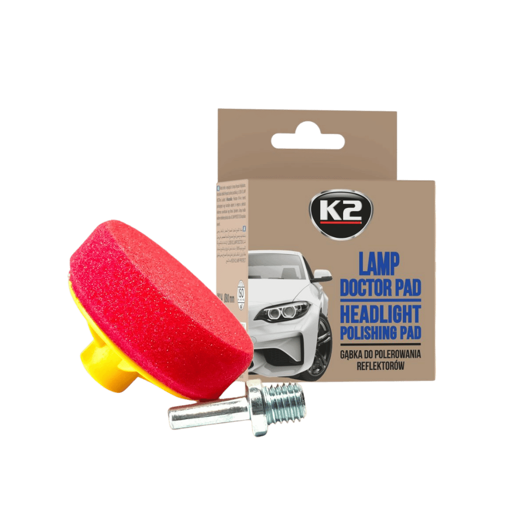 K2 Lamp Doctor Pad - Headlight Polishing Sponge 80 mm