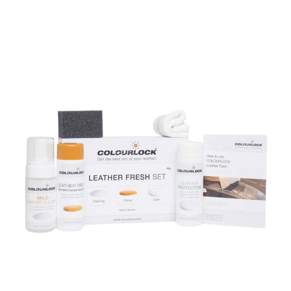 Colourlock Leather Fresh Set - Black Leather Repair