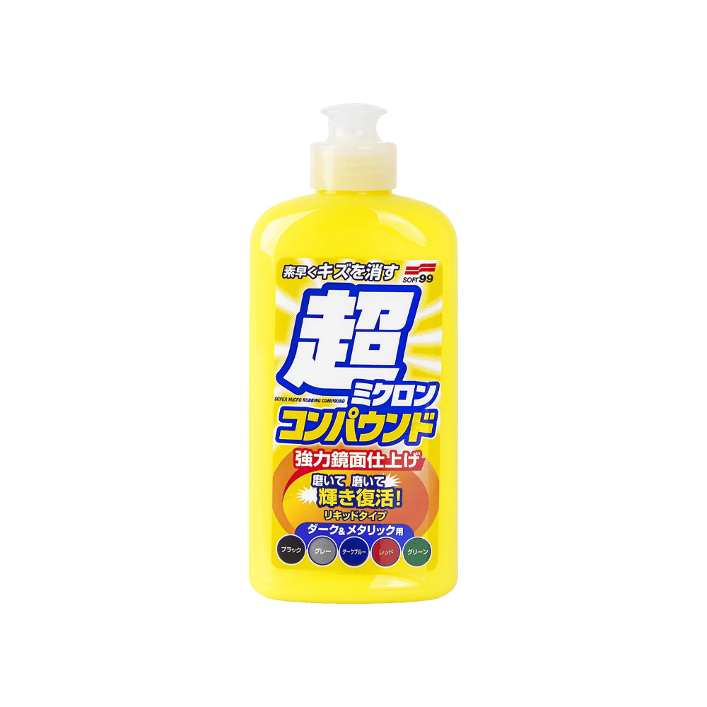 Soft99 Micro Liquid Compound Dark - Limpiador de pintura 250 ml