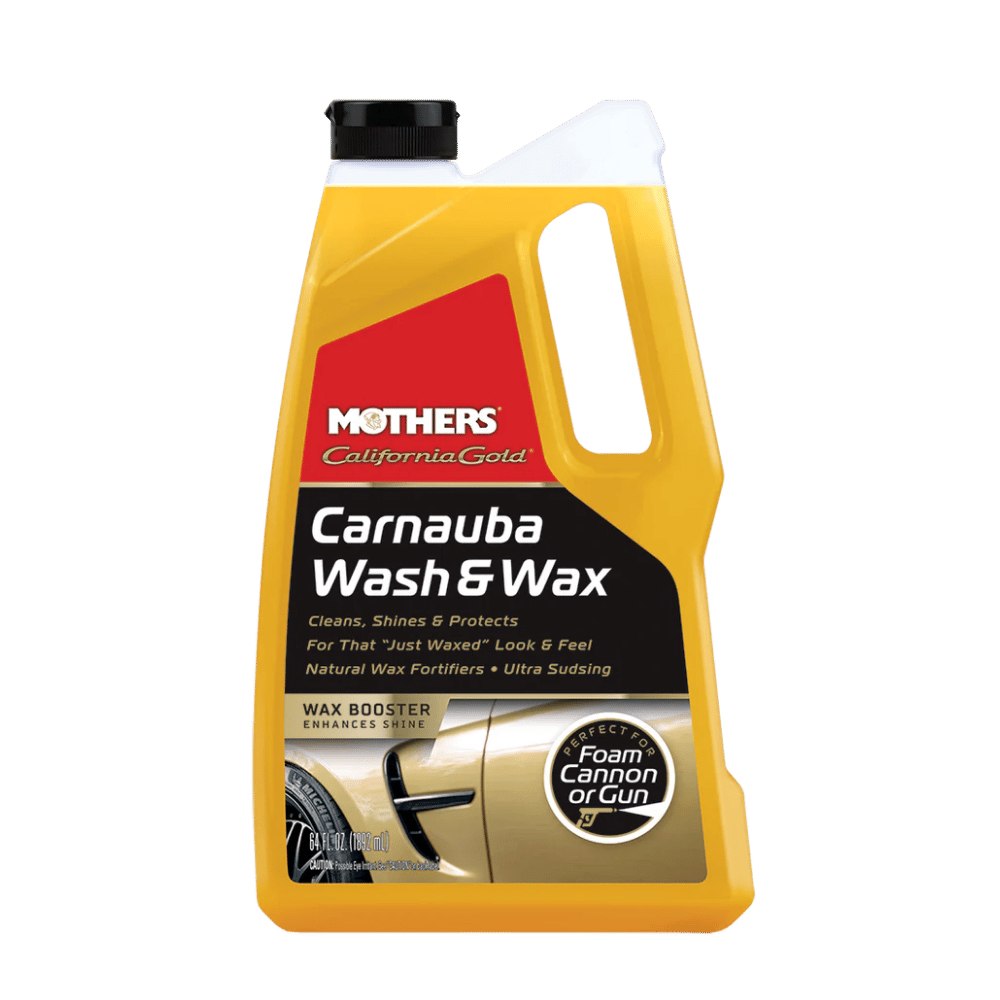 Mothers Carnauba Wash & Wax - Champú con cera 1892 ml