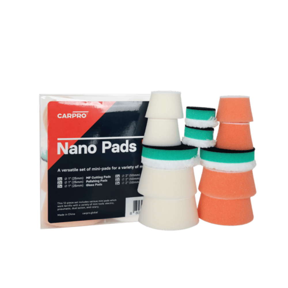 CarPro Nano Pads - Kit de mini boinas de pulido
