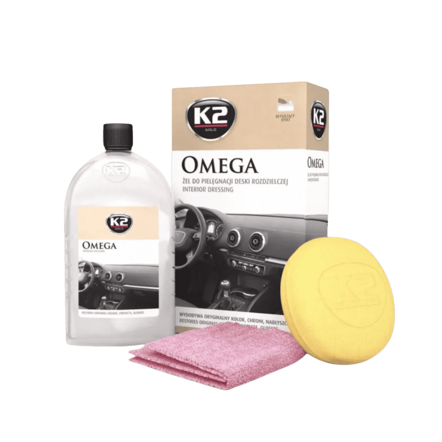 K2 Omega Kit - Condicionador Brilhante