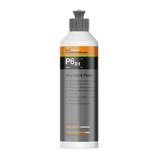 Koch Chemie One Cut &amp; Finish P6.01 250ml - Compuesto pulidor de cortes con sellador