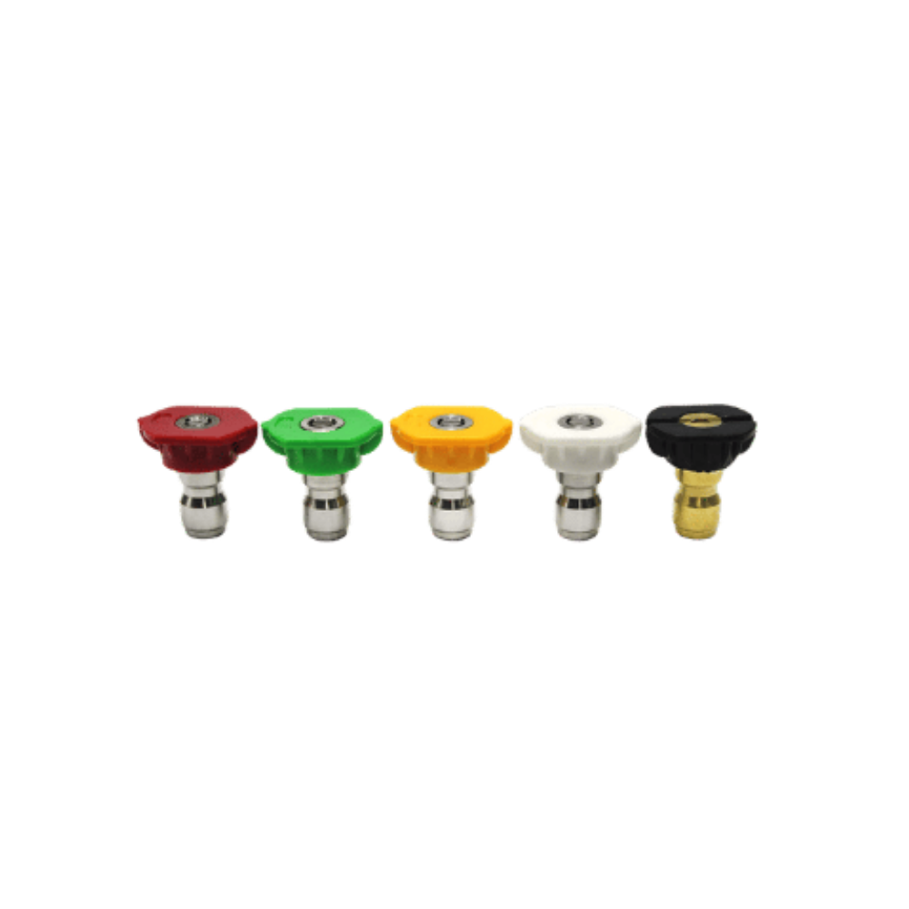 Boquillas para hidrolimpiadora Maxshine - 5 boquillas para hidrolimpiadora de 1/4"