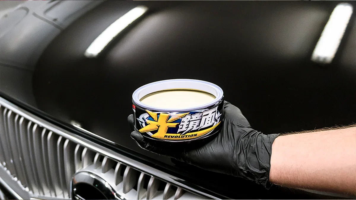 Soft99 Scratch Clear Wax Dark - Cera para ocultar arañazos 200 g