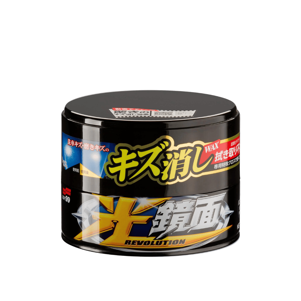 Soft99 Scratch Clear Wax Dark - Cera para ocultar arañazos 200 g