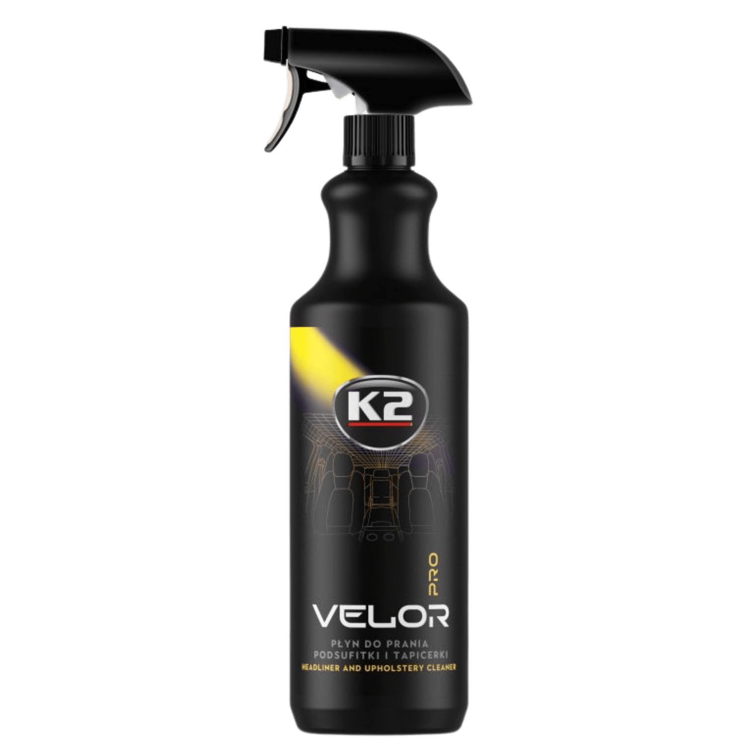 K2 Velor Pro - Limpieza de techos y telas